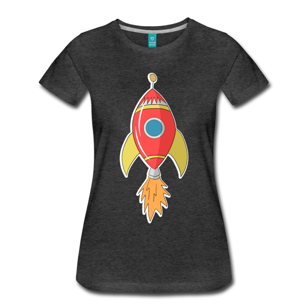 Women’s Premium T-Shirt - charcoal gray