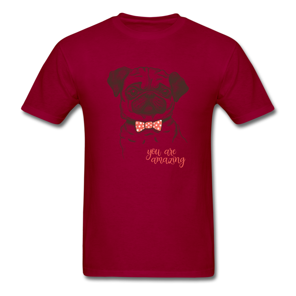 Men's T-Shirt - dark red