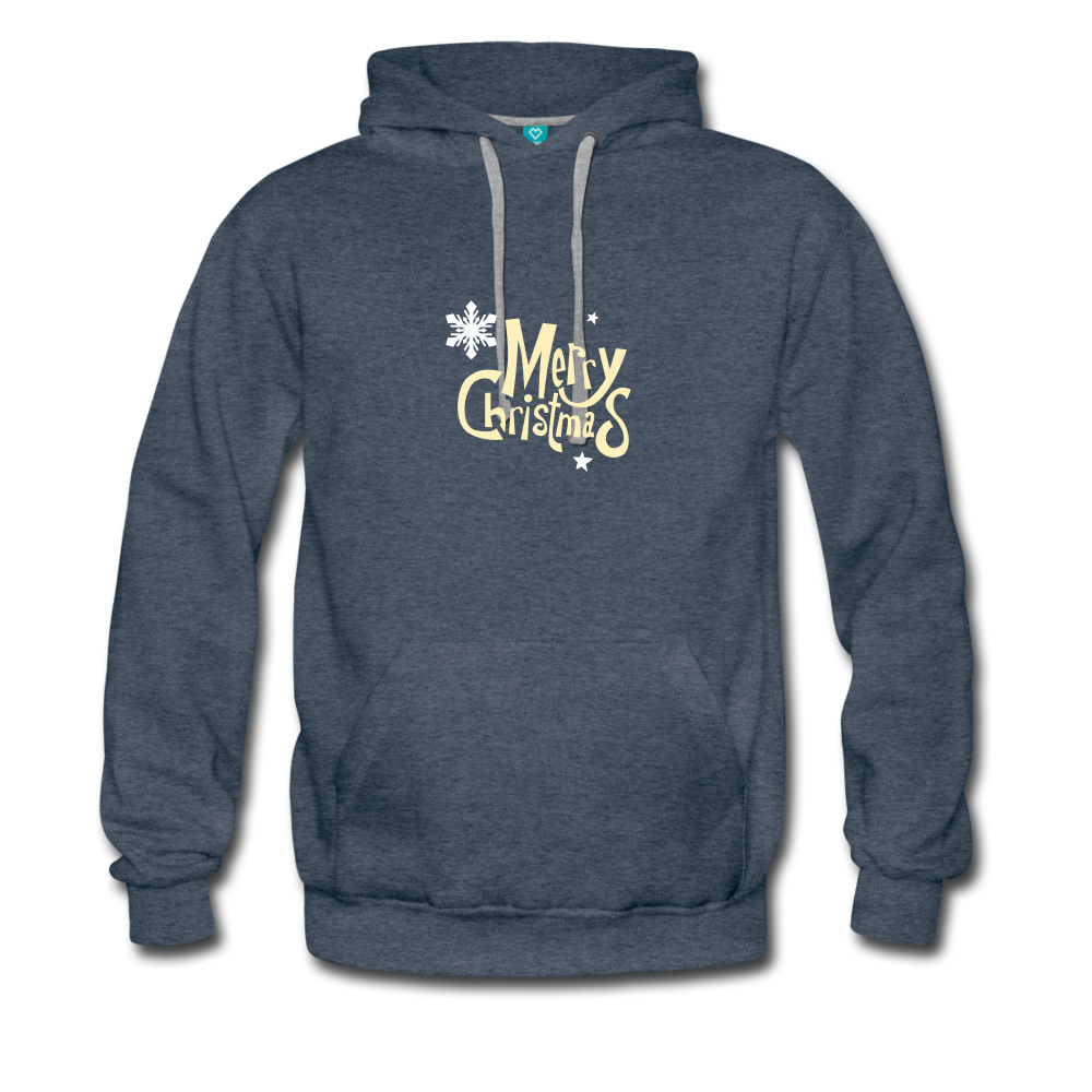 Men’s Premium Hoodie - heather denim
