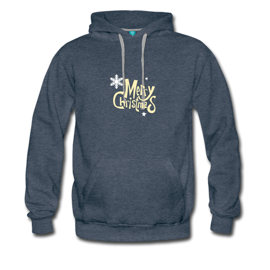 Men’s Premium Hoodie - heather denim