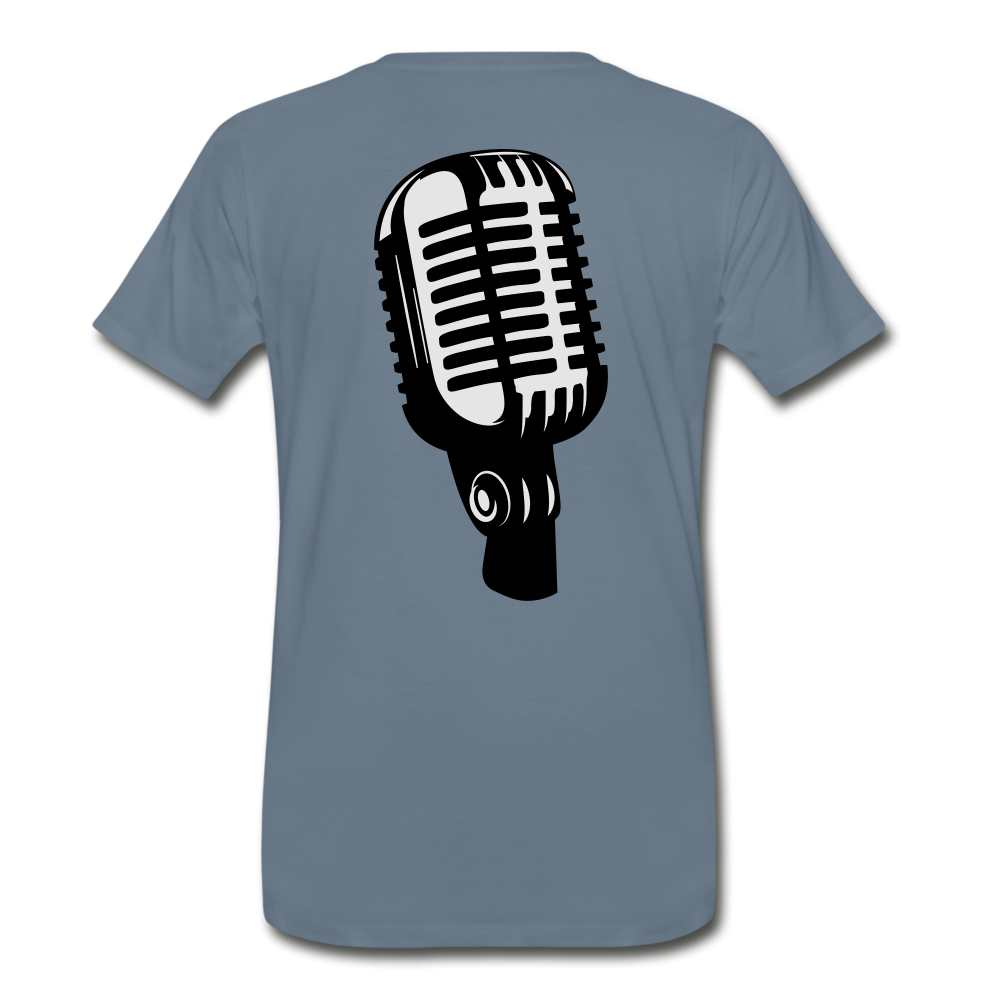 Men's Premium T-Shirt - steel blue