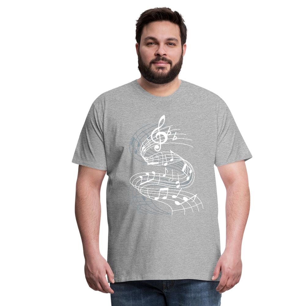 Men's Premium T-Shirt test edit - heather gray