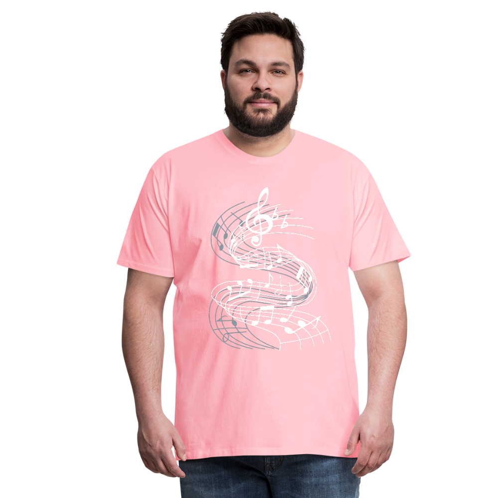 Men's Premium T-Shirt test edit - pink