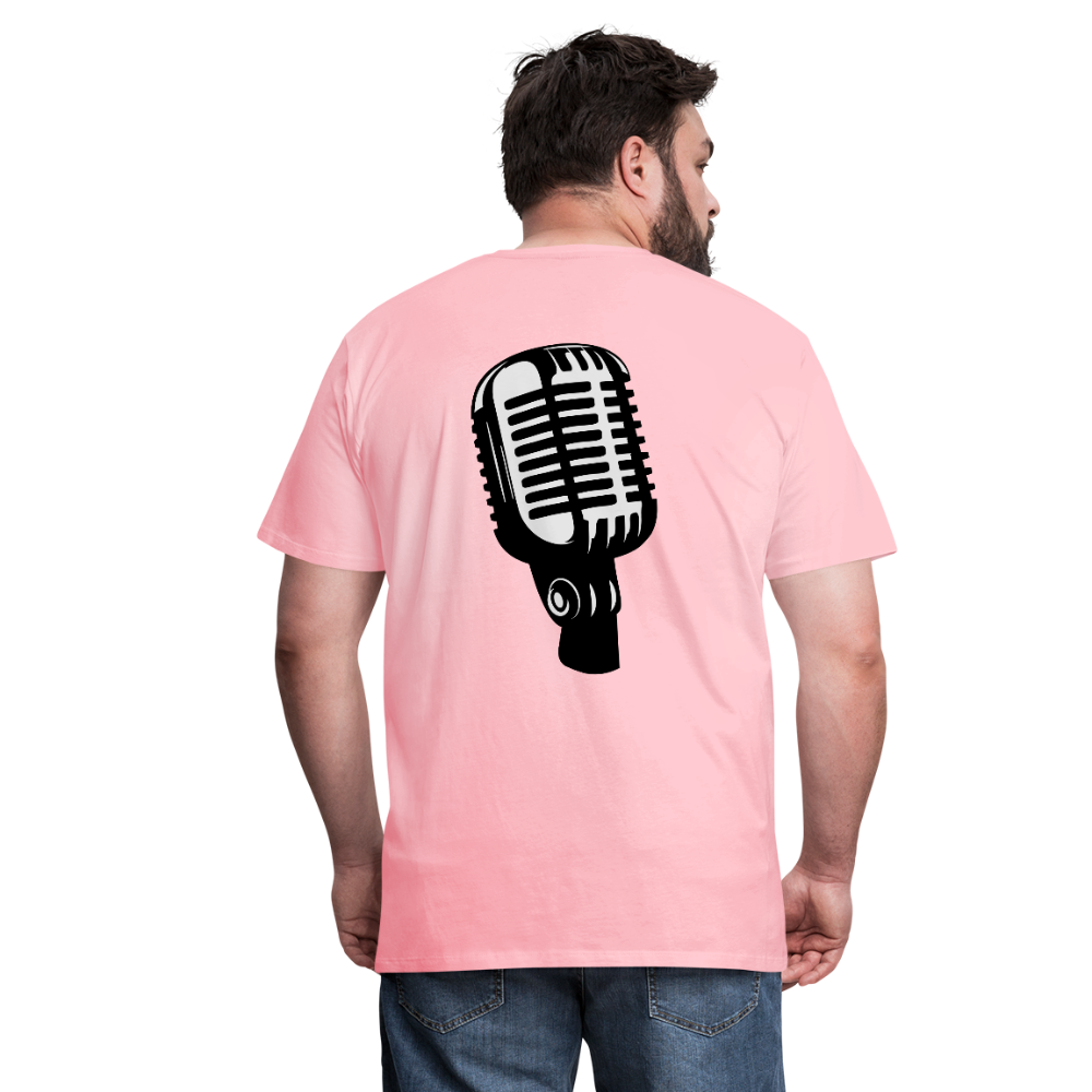 Men's Premium T-Shirt test edit - pink