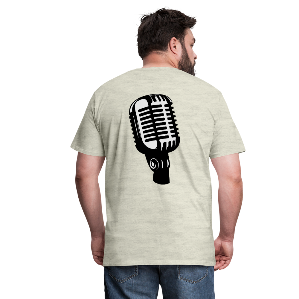 Men's Premium T-Shirt test edit - heather oatmeal