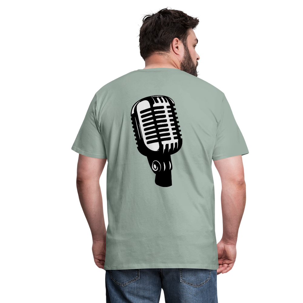 Men's Premium T-Shirt test edit - steel green