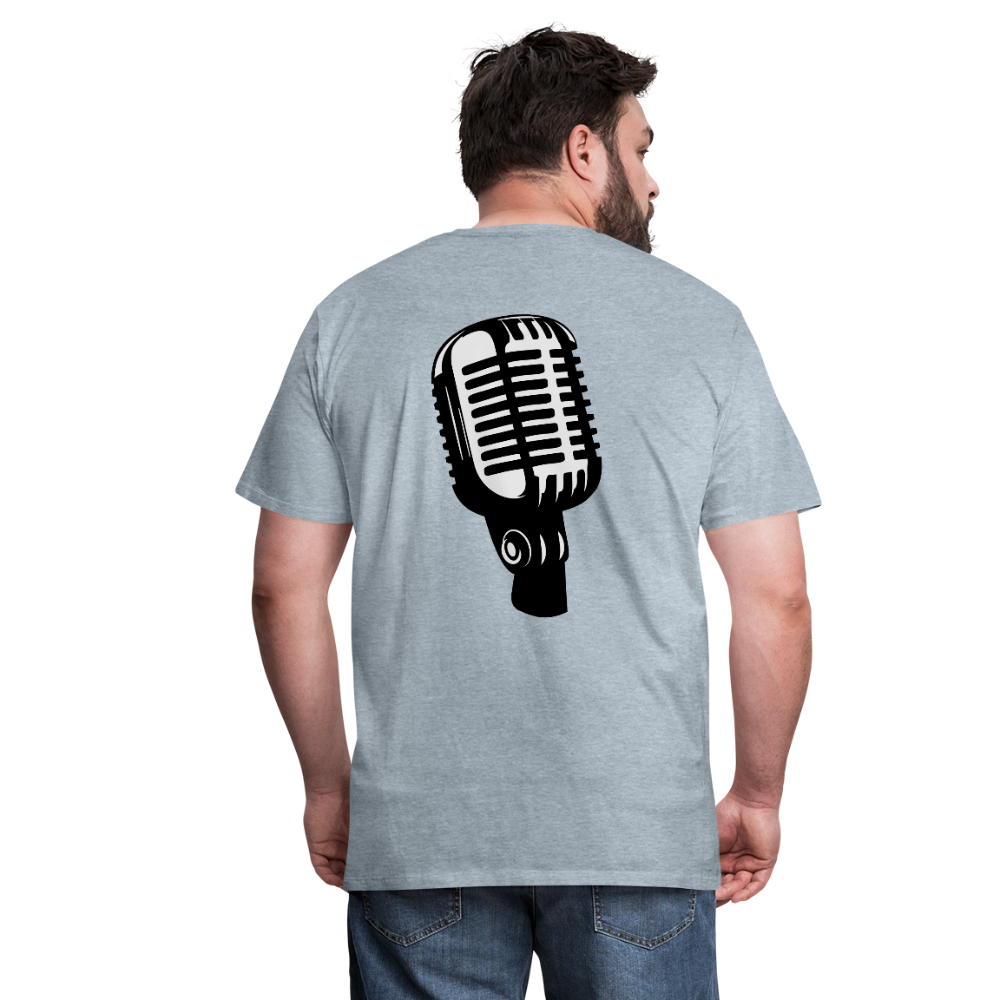 Men's Premium T-Shirt test edit - heather ice blue