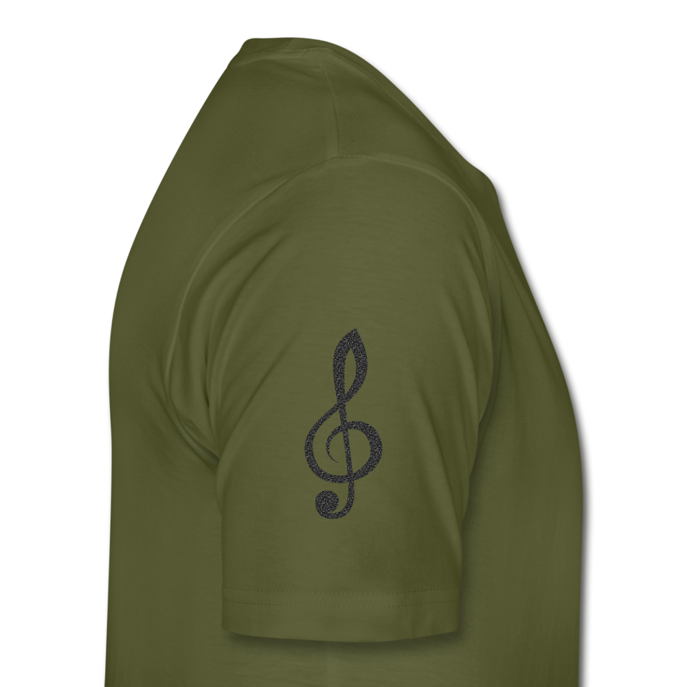 Men's Premium T-Shirt test edit - olive green