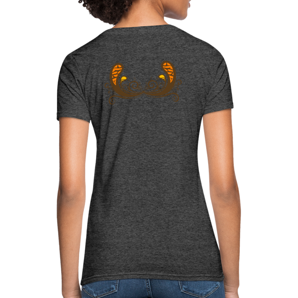 Women's T-Shirt - heather black