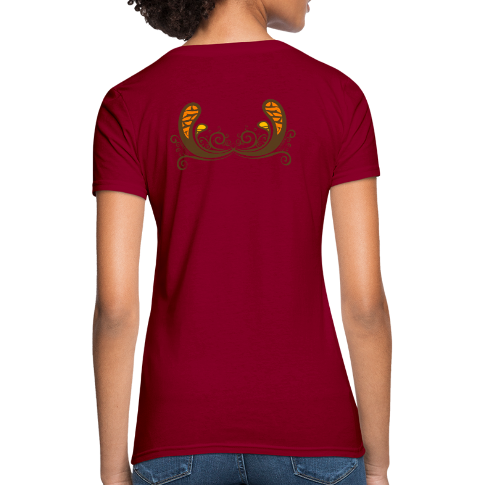 Women's T-Shirt - dark red