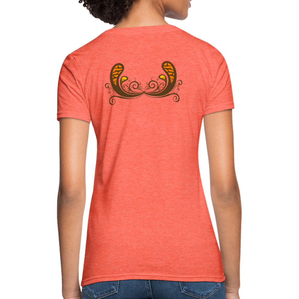 Women's T-Shirt - heather coral